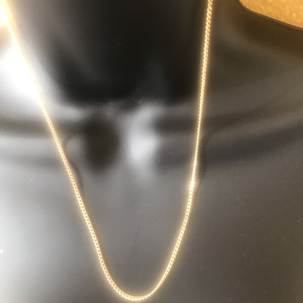 18k Cuban link chain